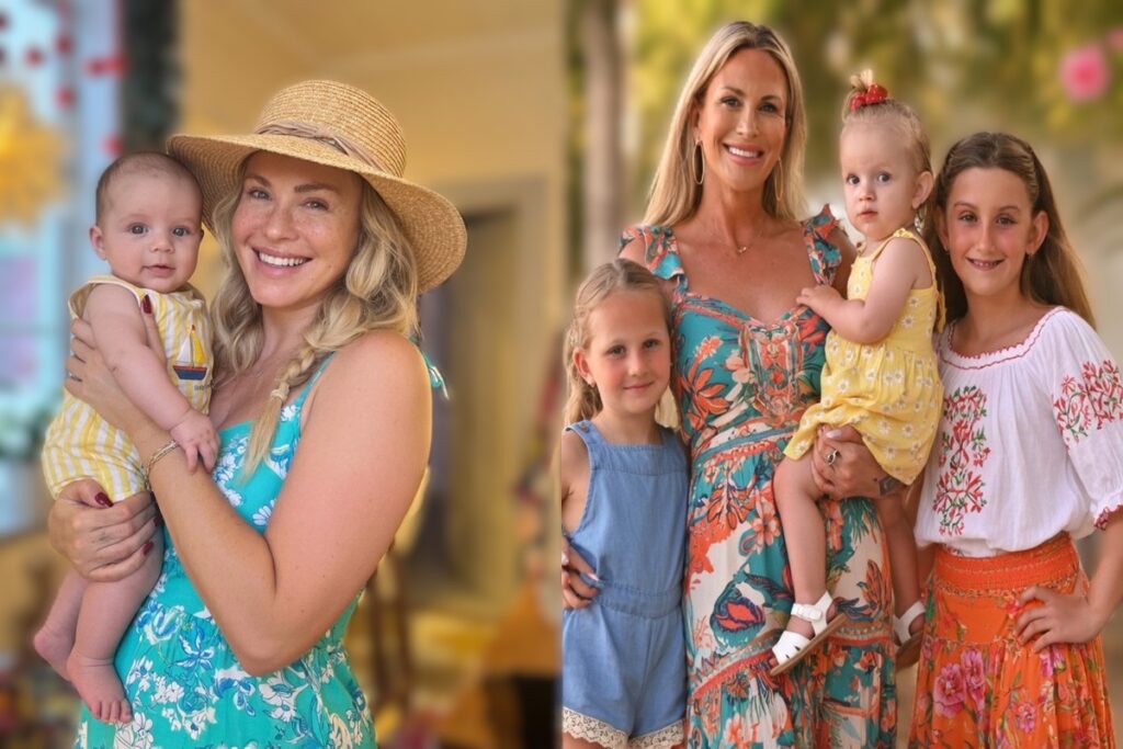 Carolina Gynning With Her Childern