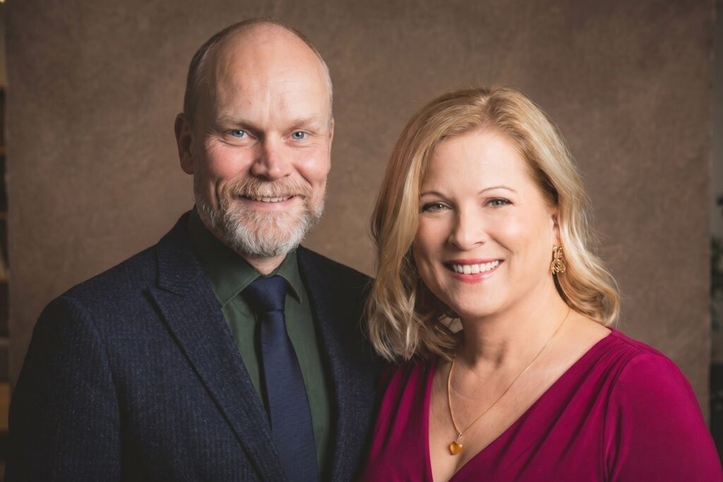 Kristian Luuk with Anna Priske
