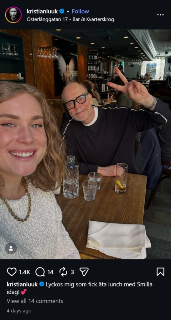 Lunch med Smilla Luuk