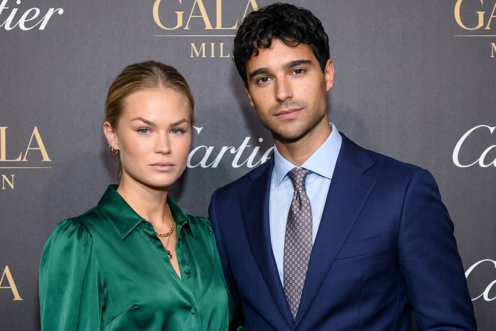 Eric Saade and Hanna Schönberg