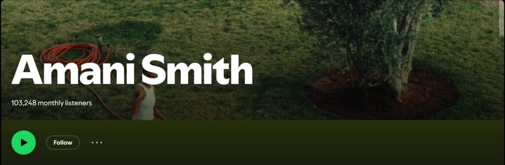 Amani Smith Spotify