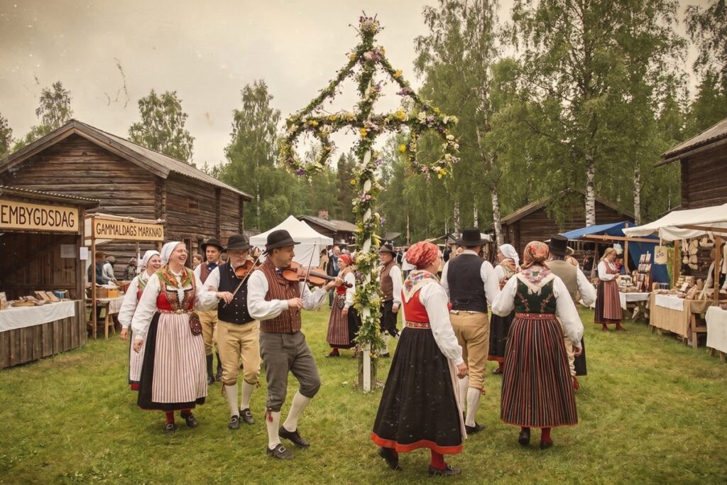 Gamla tiders svenska festival