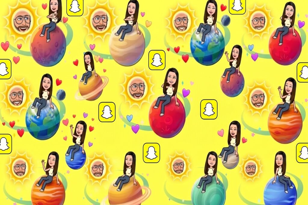 snapchat planeter